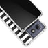 White and Black Stripes Moto G Play 5G (2025) Clear Case